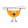 Orange and Knife