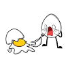 One Egg Down Egg Broken