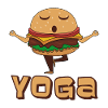 Hamburgers de yoga
