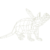 Aardvark Wireframe by Paperwolf