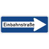 Einbahnstraße Schild