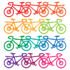 Biciclette colorate biciclette biciclette - Idea regalo