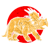 Dinosaure tricératops dinosaure