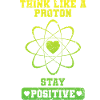 Positive as a proton