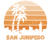 Retro Sunset Junipero