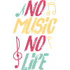No music no life