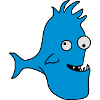 Stupid Crazy Comic Fish