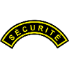 Ecusson Sécurité demilune 2c