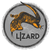 Creative Lizard Illustration Print