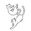 Space cats design