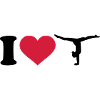 I love Gymnastik Turnen