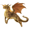 brown dragon