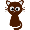 Funny sweet cat