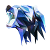 Berlin bear origami