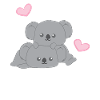 Koala - Koalas - Koalafan - Hearts - Gift