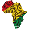 Africa Fingerprint Pattern Palette
