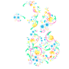 Dachshund Flowers I
