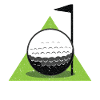 Golf golf flag