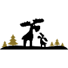 Weihnachten - Elche