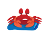 Crab Sleeping