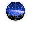 Metatron Hexagon Cube Graphic Design