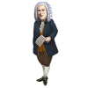 Johann Sebastian Bach i tegneseriestil
