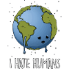 Hate humans