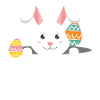 Easter with Easter eggs