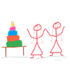 Acceptance stick figure marriage equality