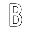 B