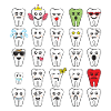 Dentist Emotions Emoticon Tooth Art