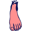 foot face 1006