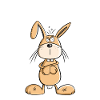 NÖ Hase Comic Ostern Geschenk