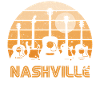 Retro Sunset Nashville Guitars