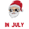 Noël en juillet Santa