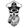 Captain Skull Bart Whistle