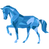 Pferd Polygon