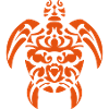 turtle tribal tattoo polynesian maori style