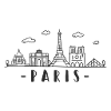 Paris skyline