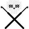 Häkeln, Totenkopf