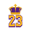 Basketball number 23 Lebron James