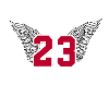 Basketball nummer 23 Michael Jordan