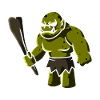 Troll mit Keule, geschenk fabelwesen riese monster