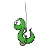 green worm