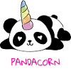 Pandacorn, Panda, Unicorn, Unicorn, presentidé