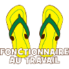 Fonctionnaire au travail !