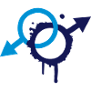 two male symbols