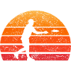 Disc Golf Frisbee Retro Geschenk