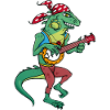 Tzigane iguane avec Banjo