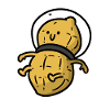 Peanut astronaut peanut